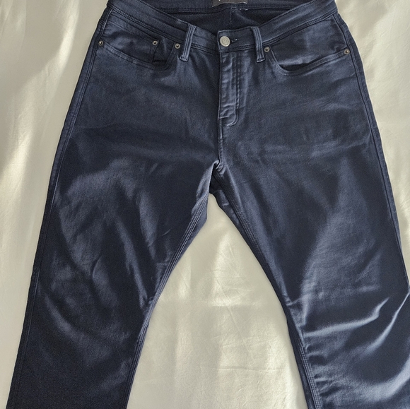 Duer Mens relaxed fit blue stretch casual pants 32 waist - Picture 3 of 4